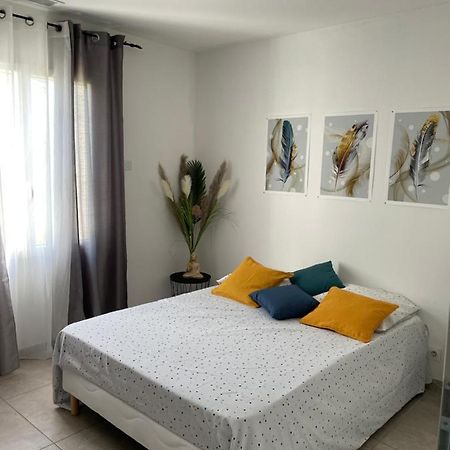 Chambre Avec Salle De Bain Privee Dans Villa Avec Garage 마노스크 외부 사진
