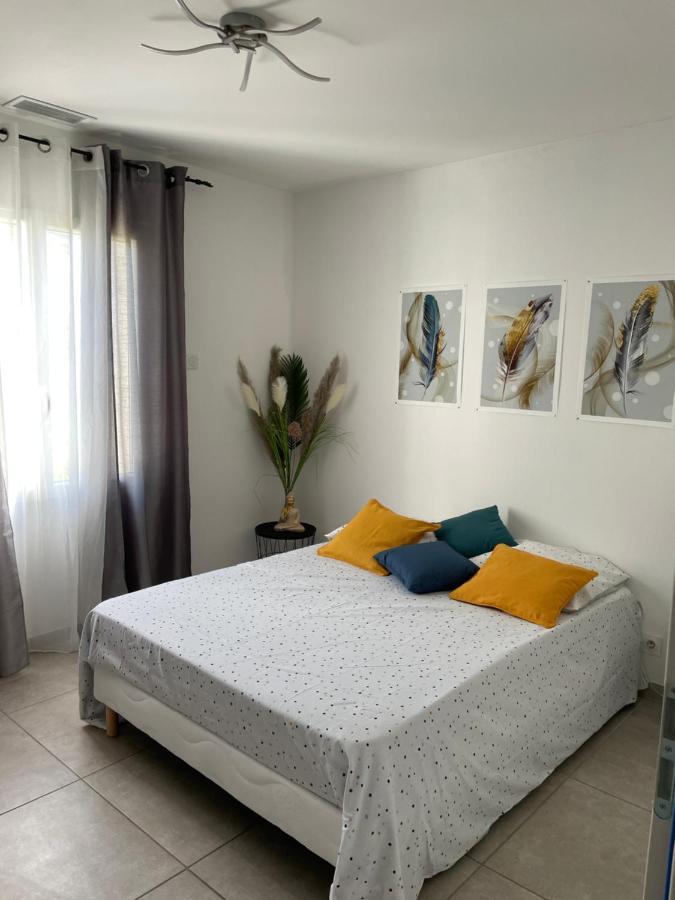 Chambre Avec Salle De Bain Privee Dans Villa Avec Garage 마노스크 외부 사진